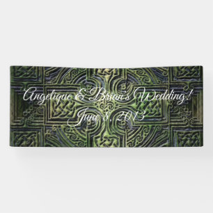 Celtic knotwork wedding rezeptor banner