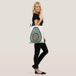 Celtic Knüpfarbeit Avocado Tasche