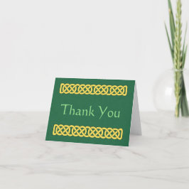 Celtic Knüpfarbeit Band Danke Card Karte