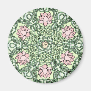 Celtic Lotus Magnet