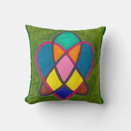 Celtic love knot cushion kissen