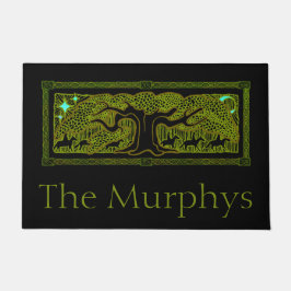 Celtic Magic - The Great Tree Personalisiert Fußmatte