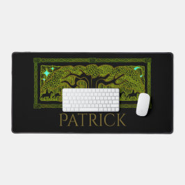Celtic Magic - The Great Tree Personalisiert Schreibtischunterlage