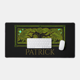 Celtic Magic - The Great Tree Personalisiert Schreibtischunterlage