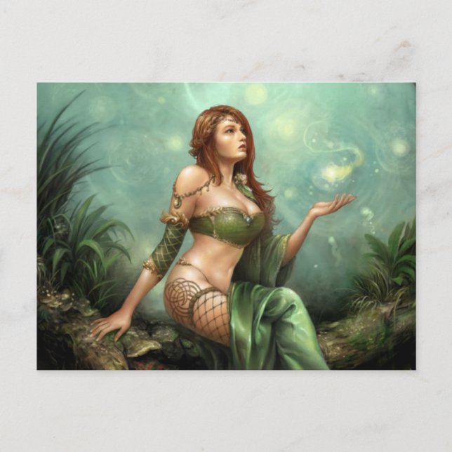 Celtic Maiden, Carte postale (Devant)