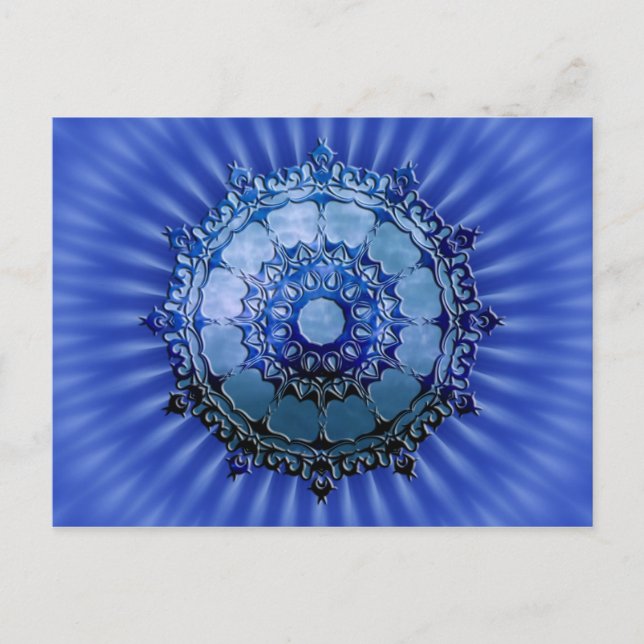 Celtic Mandala Postkarte (Vorderseite)