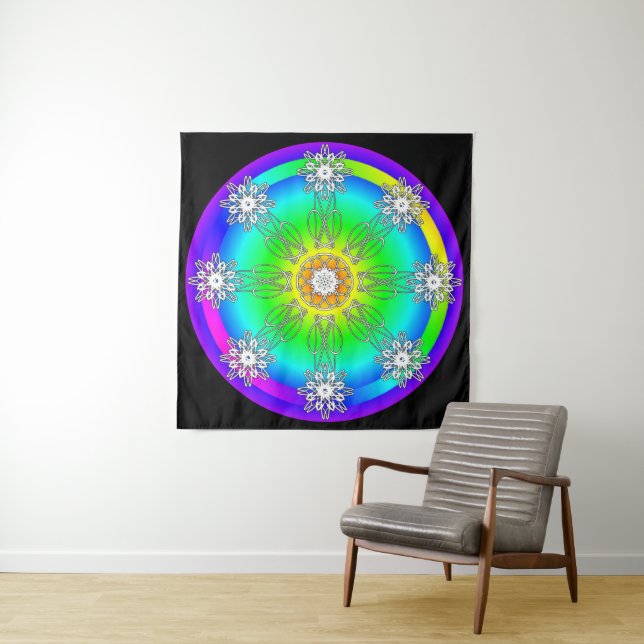 Celtic Mandala Tapestry Wandteppich (Beispiel)