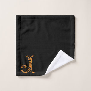 Celtic Monogram J Waschlappen