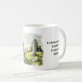 Celtic Mythology and Sun Symbols Litha Kaffeetasse