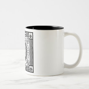 Celtic ornament Single Zweifarbige Tasse