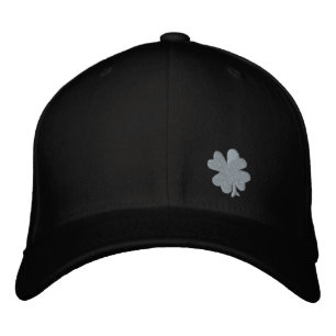 Celtic Quest "Clover" FlexFit Hat Bestickte Kappe
