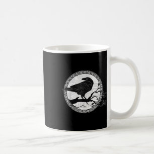 Celtic Raven Viking Wisdom Kunst Kaffeetasse