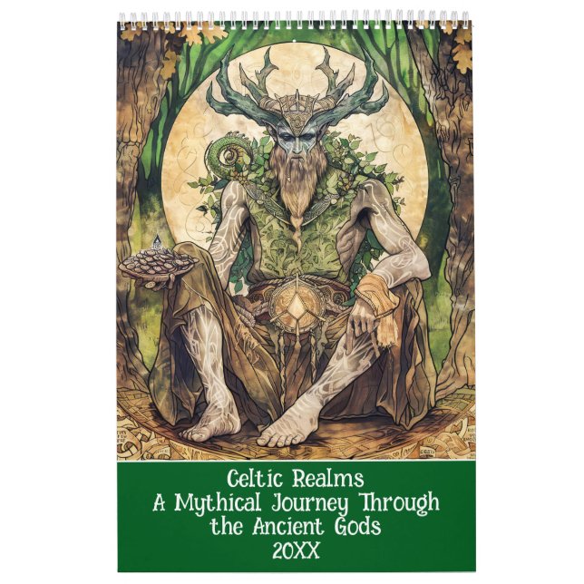 Celtic Realms – Mythical Journey and Ancient Gods Kalender (Titelbild)