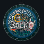 Celtic Rock Dartscheibe<br><div class="desc">Wenn Sie Rock und keltische Musik mögen,  dann lieben Sie zwangsläufig keltischen Rock. Mit diesem Wurfpfeil bereiten Sie sich auf eine Fiesta der Hölle vor,  die Sie mit Trommeln ins Herz der keltischen Nationen führt.</div>