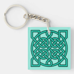 Céltic Sailor's Knot, Turquoise, Aqua et Turquoise