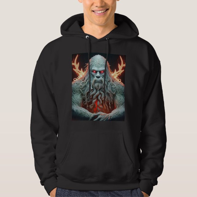 Celtic Sasquatch Hoodie (Vorderseite)