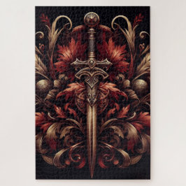 Celtic Scottish Red und Bronze Sword