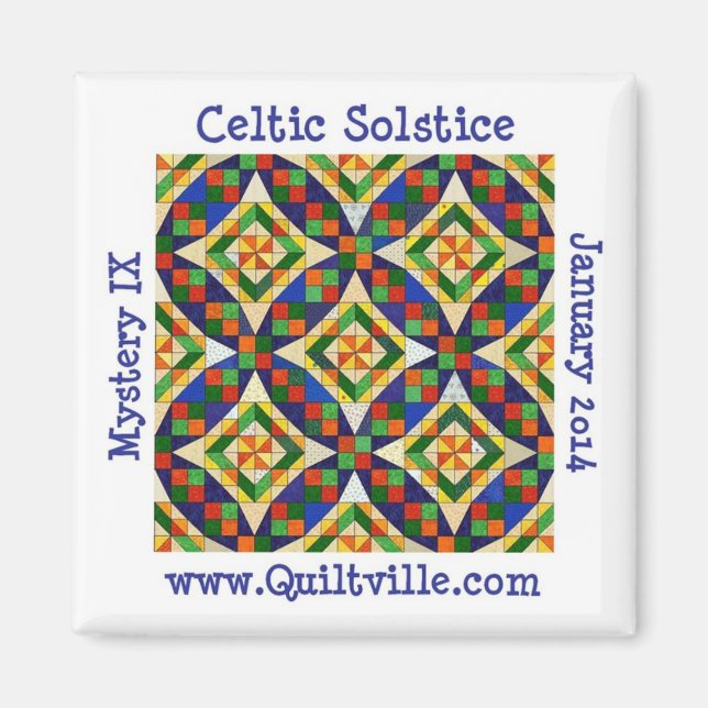 Celtic Solstice Magnet (Vorne)