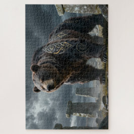 Celtic Spirit Animal Bear Jigsaw Puzzle