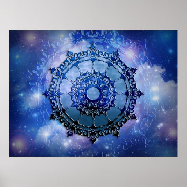 Celtic Spirit Mandala Poster (Vorne)