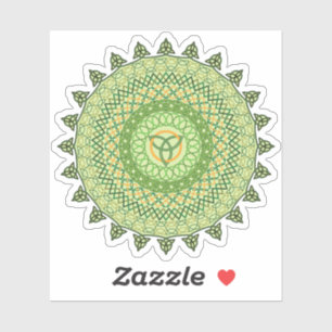 Celtic St. Patty's Day Contour Sticker
