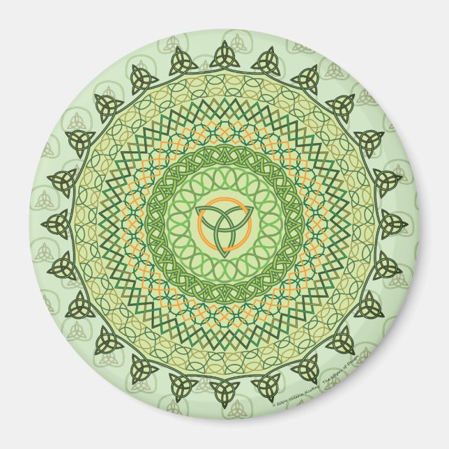 Celtic St. Patty's Day Magnet (Vorne)