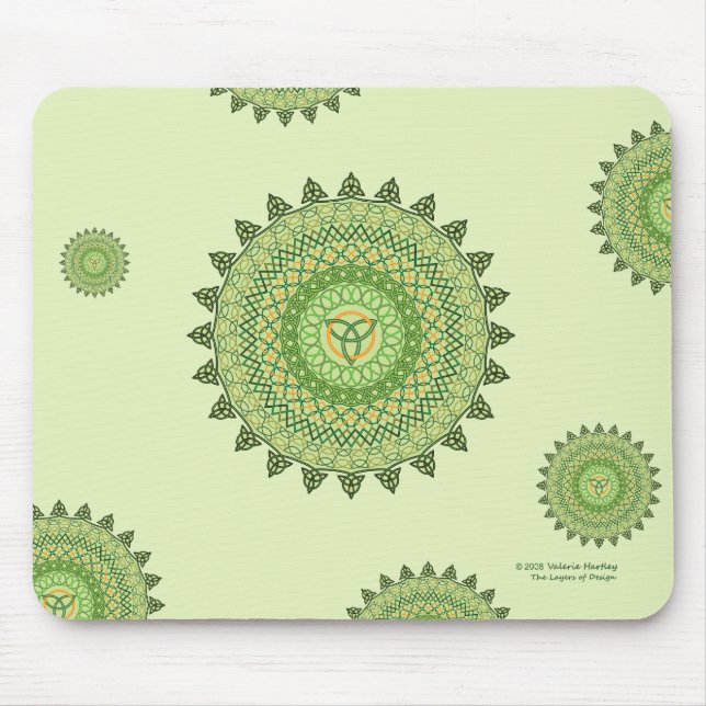 Celtic St. Patty's Day Mousepad (Vorne)