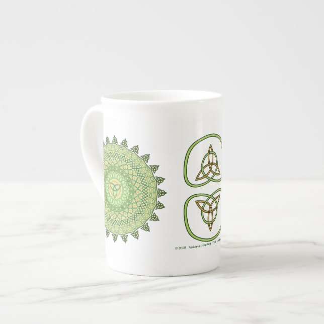 Celtic St. Patty's Day Tasse (Vorderseite Links)