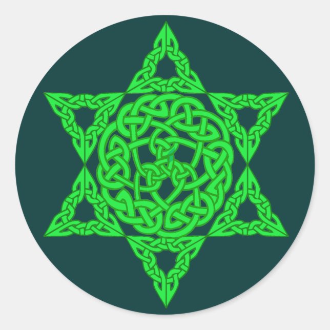 Celtic Star von David Stickers (Vorderseite)