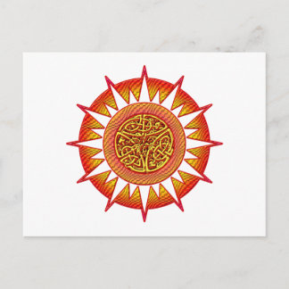 Celtic Sun 3 Postkarte