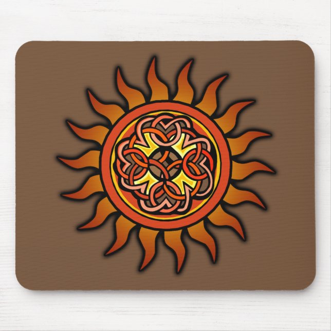 Celtic Sun 4 Mousepad (Vorne)