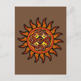 Celtic Sun 4 Postkarte