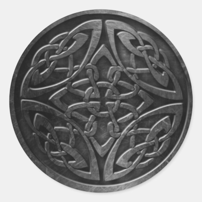 Celtic Symbol 2 Aufkleber, 3 Zoll (Blatt 6) Runder Aufkleber (Vorderseite)