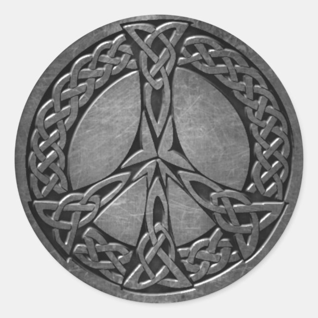 Celtic Symbol 5 Aufkleber, 3 Zoll (Blatt 6) Runder Aufkleber (Vorderseite)