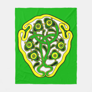 Celtic-Symbol Fleecedecke