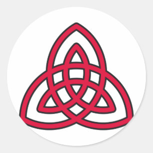 celtic symbol runder aufkleber
