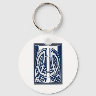 Celtic T Monogram Schlüsselanhänger