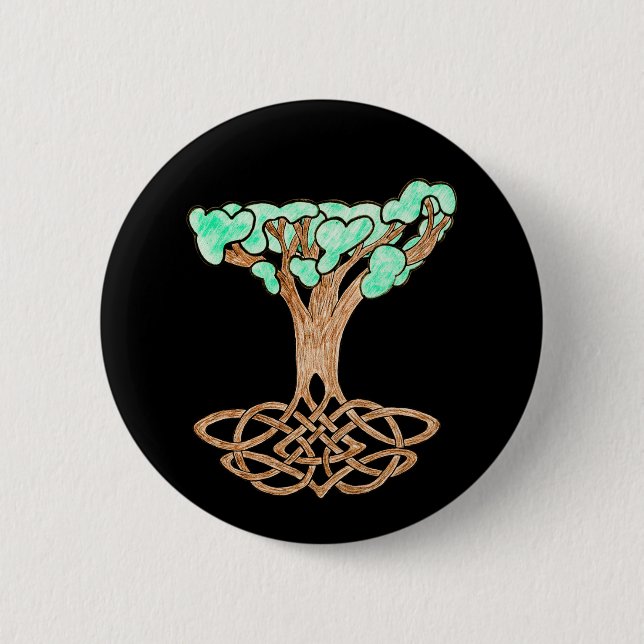 Celtic Tree Button-Button Button (Vorderseite)