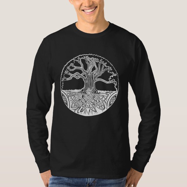 Celtic Tree Of Life Ireland T-Shirt (Vorderseite)
