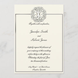 Celtic Tree of Life Wedding Invitation Einladung