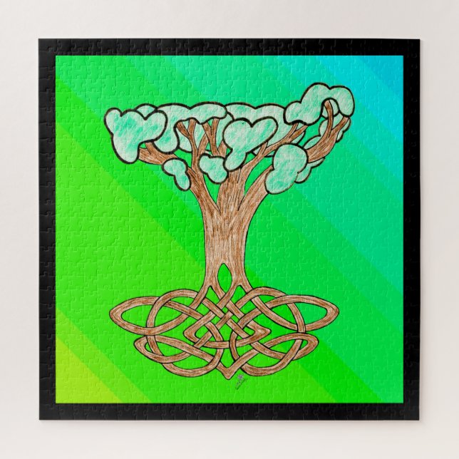 Celtic Tree Puzzle (Vertikal)