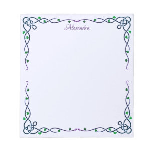 Celtic Trellis Notizblock