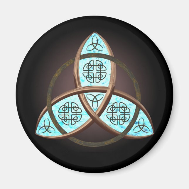 Celtic Trinity Knot Magnet (Vorne)