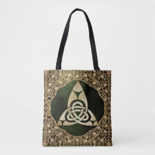 Celtic Trinity Knot on Forest Shadows Tasche