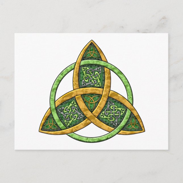Celtic Trinity Knot Postkarte (Vorderseite)