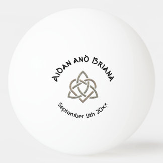 Celtic Trinity Knot Symbol Tischtennisball