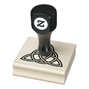 Celtic Trinity Knot (Triquetra) Gummi Ink Briefmar Gummistempel