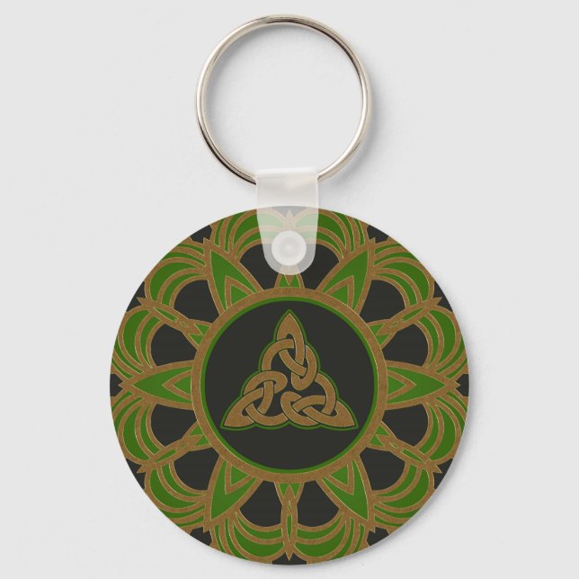 Celtic Trinity Knot Triquetra Schlüsselanhänger (Vorderseite)