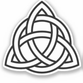 Celtic Trinity Knot Triquetra Symbol Aufkleber