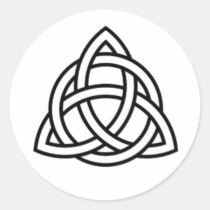 Celtic Trinity Knot Triquetra Symbol Aufkleber Eti